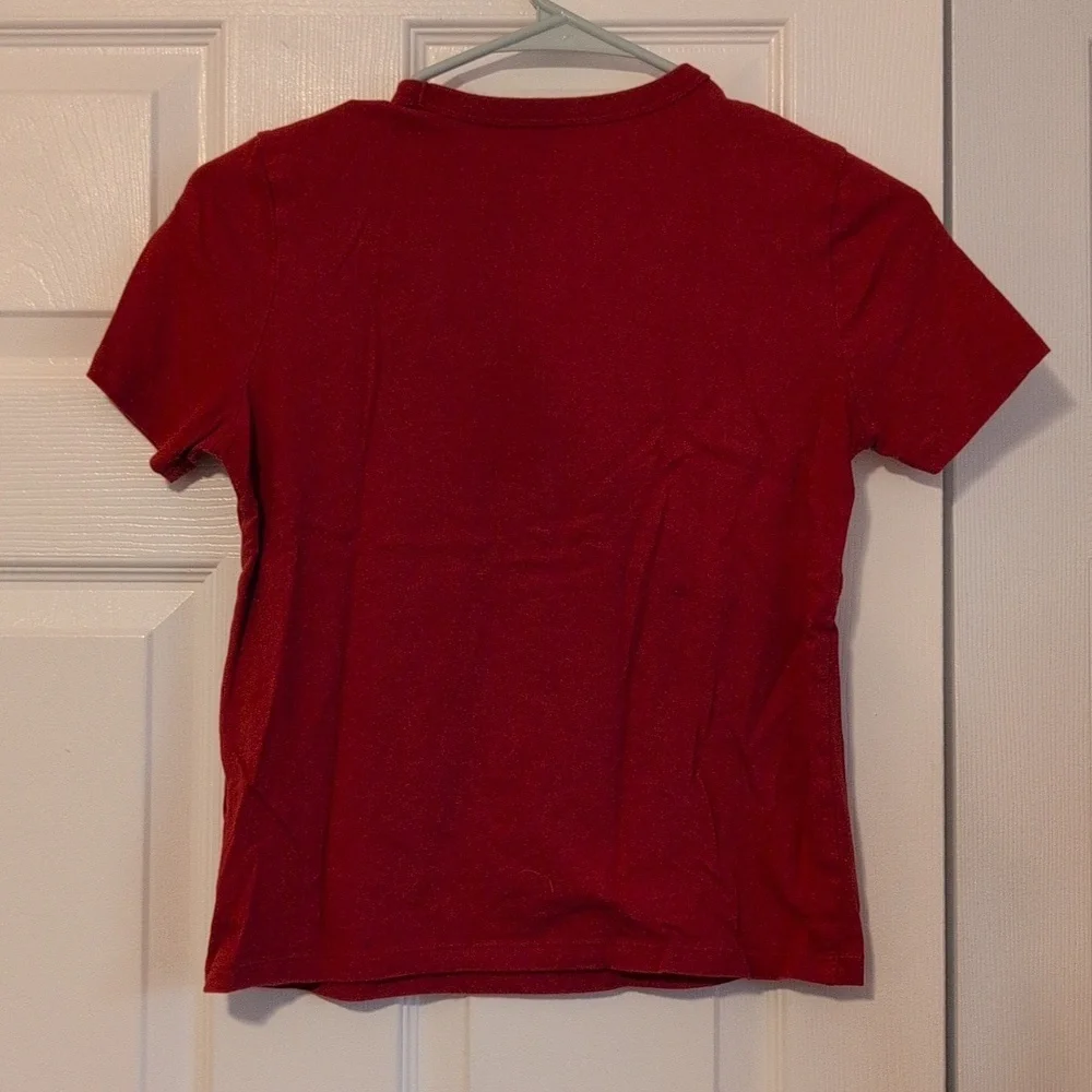 GAP Red Christmas Stormtrooper & Darth Vader Kids T-Shirt Size M (8)